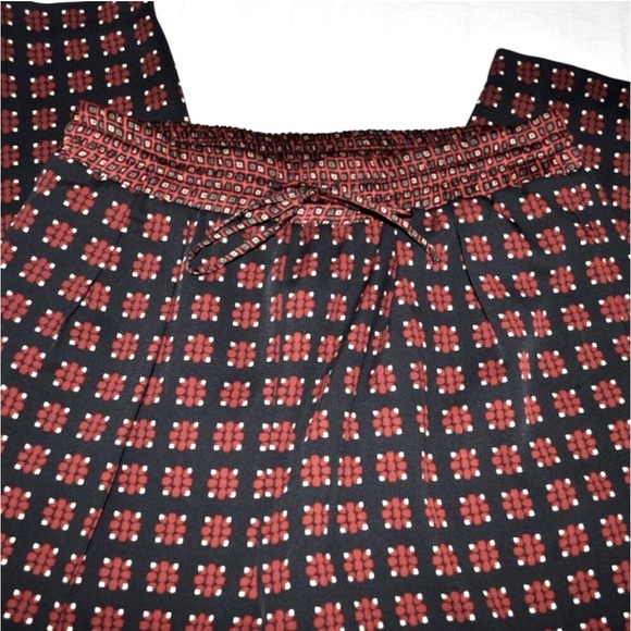 Zara Tapered Leg Patterned Pajama-Style Pant - Picture 3 of 5